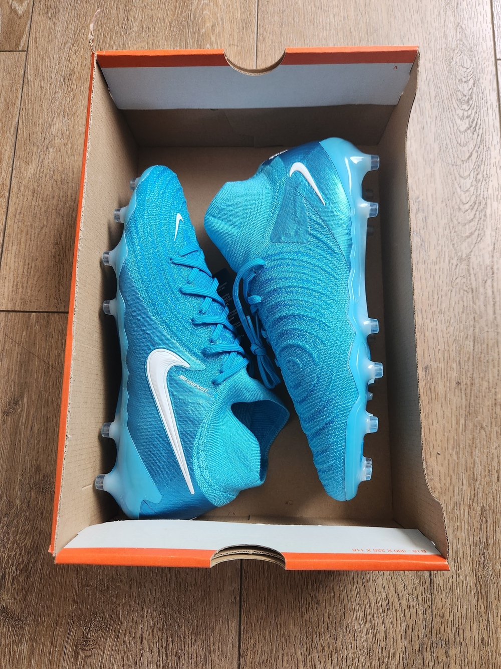 Nike Phantom Luna II Elite AG-Pro P HF4361-400 Men's Soccer Cleats Size 9.5